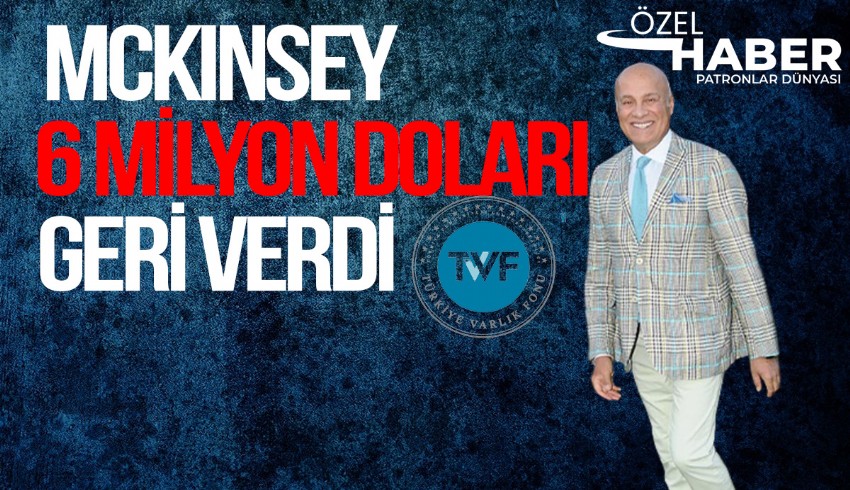 'Derin Gırtlak' Varlık Fonu olayının şifrelerini anlattı . 'McKinsey, 6 milyon doları iade etti.'